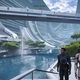 Mass Effect Legendary Edition first-person mod screenshot shows Shepard's view of the Citadel, with Kaidan and Ashley standing nearby.